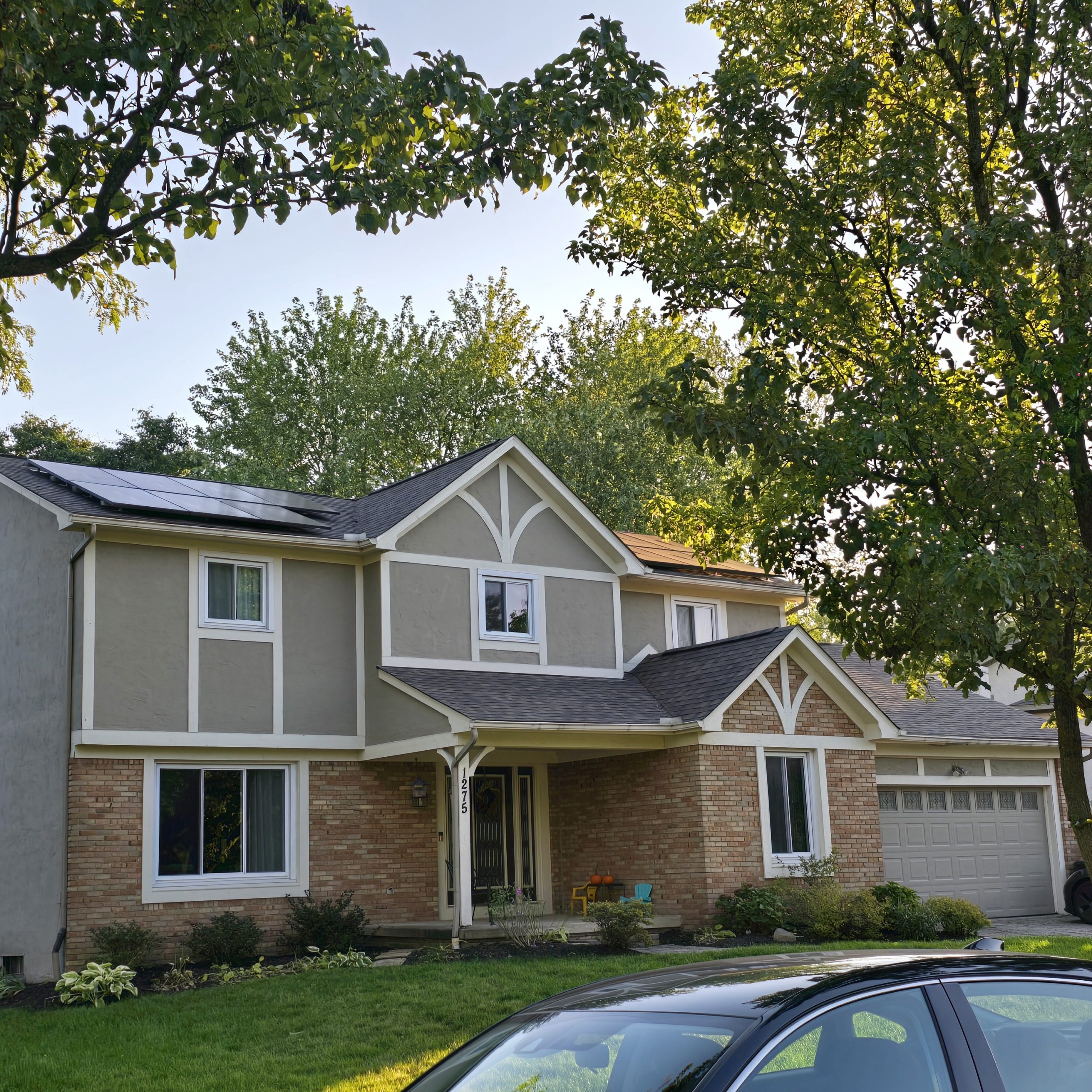 7.4 kW rooftop solar installation in Columbus, Ohio